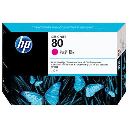Hp HP 80, C4847A Magenta Original Ink Cartridge, 350 ml C4847A